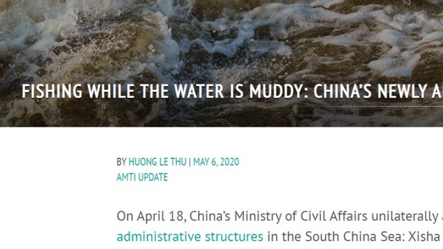 Chuyên gia Australia: Trung Quốc bị suy giảm lòng tin do hành động ở Biển Đông