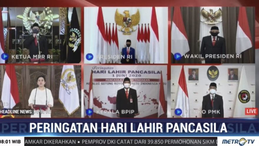 Indonesia tổ chức kỷ niệm trực tuyến ngày ra đời học thuyết Pancasila