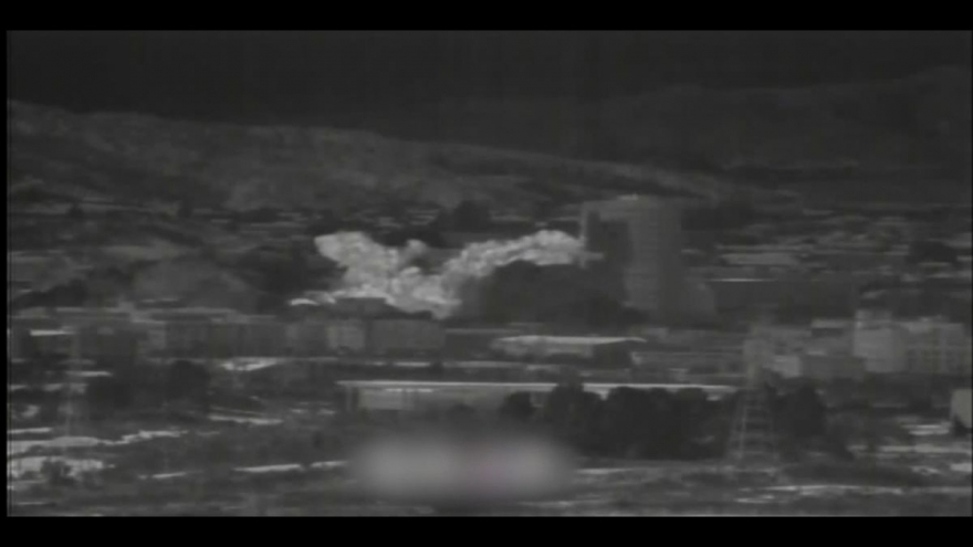 Khoảnh khắc văn phòng liên lạc chung liên Triều nổ tung