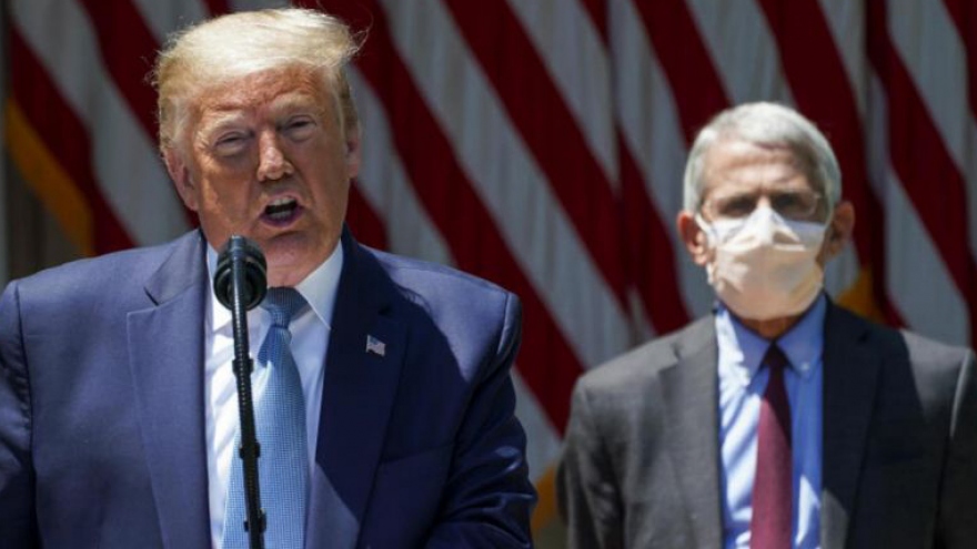 Tổng thống Trump: Cố vấn y tế Fauci đưa ra nhiều “lời khuyên tồi”