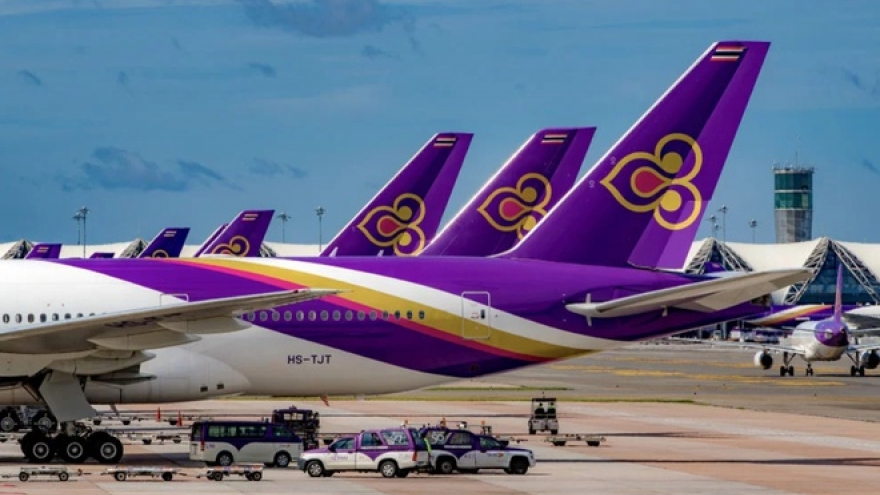 Hãng hàng không quốc gia Thái Lan nộp đơn xin phá sản