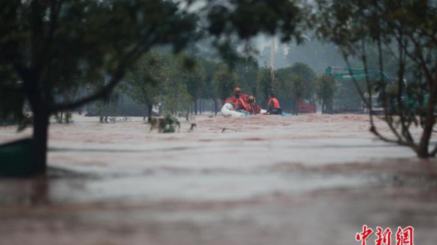 Tình hình mưa lũ tại Trung Quốc tiếp tục diễn biến phức tạp