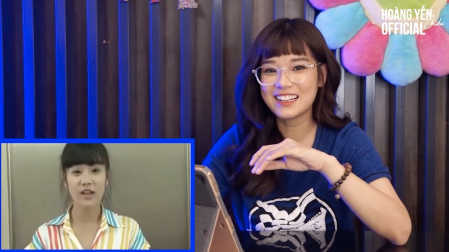 Hoàng Yến Chibi “giật mình” khi nhìn lại thuở ngây ngô 10 năm trước