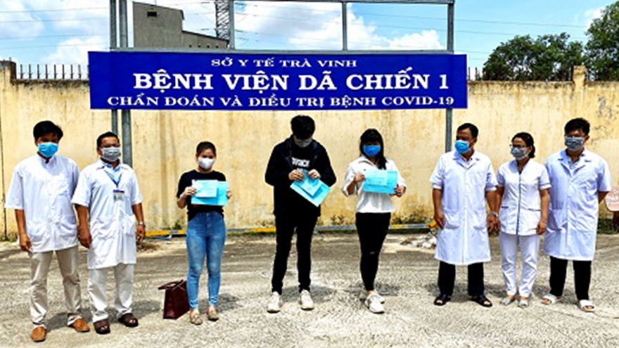 3 bệnh nhân mắc Covid-19 điều trị tại Trà Vinh đã ra viện
