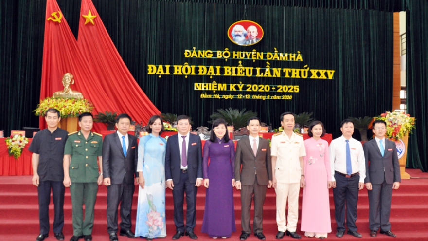 Đại hội Đảng bộ huyện Đầm Hà bầu trực tiếp Bí thư huyện ủy