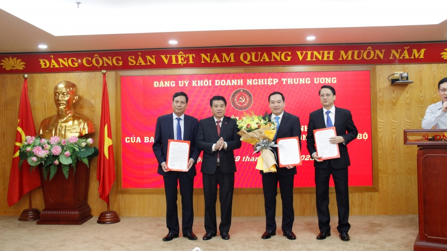 Đảng ủy Khối Doanh nghiệp T.Ư công bố quyết định về công tác cán bộ