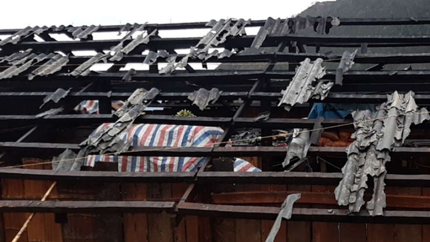 Mưa đá, dông lốc kinh hoàng ở Tây Bắc, 4 người thiệt mạng