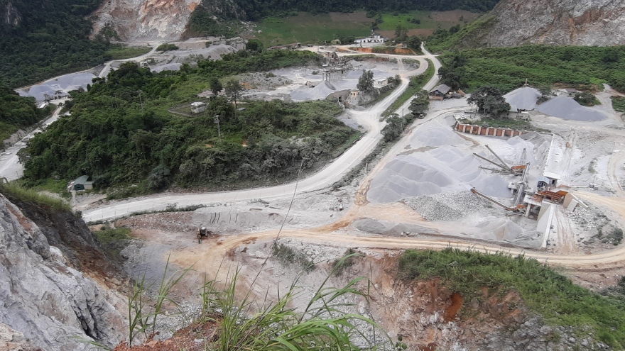 Điện Biên: Công ty Tây Bắc khai thác đá ngoài phạm vi cấp phép?