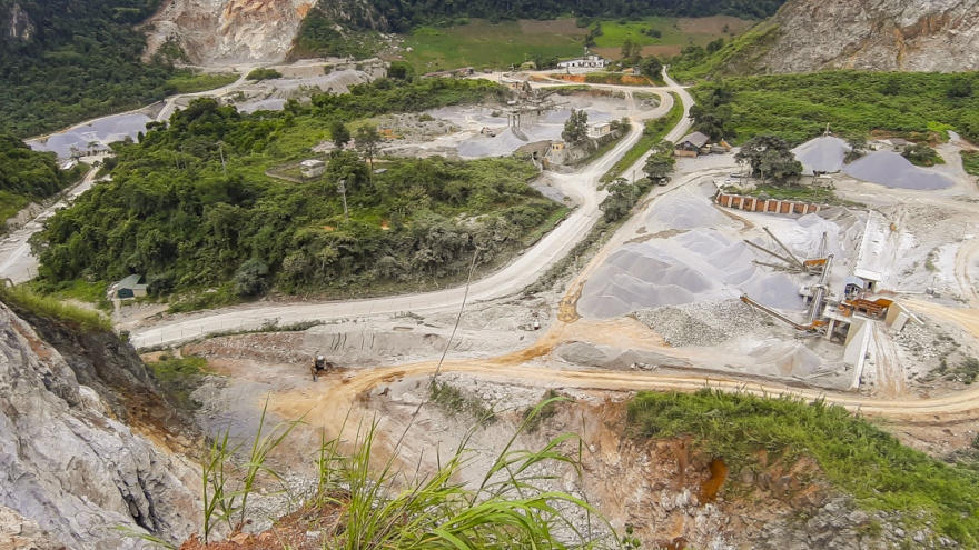 Điện Biên chỉ đạo làm rõ phản ánh sai phạm tại mỏ đá Tây Bắc