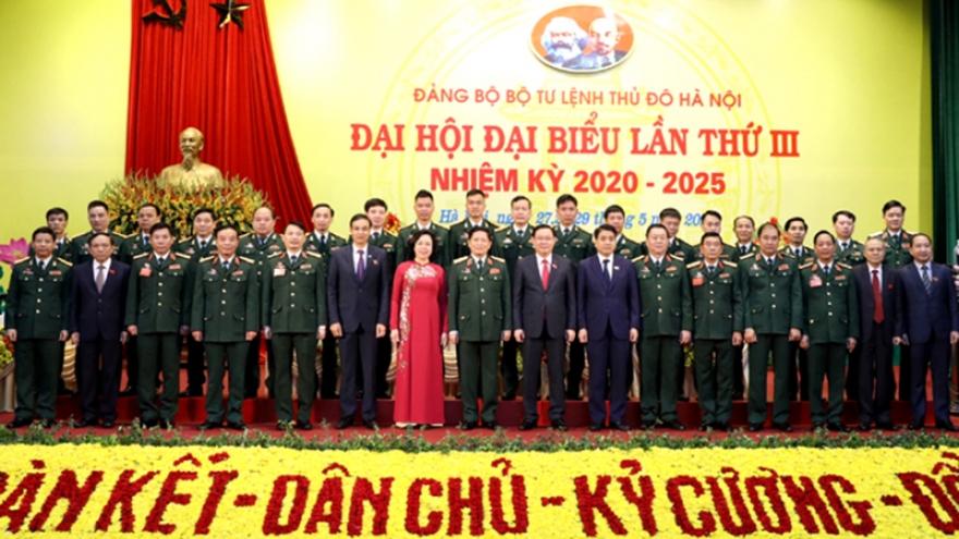 Đại tướng Ngô Xuân Lịch dự Đại hội Đảng bộ Bộ Tư lệnh Thủ đô