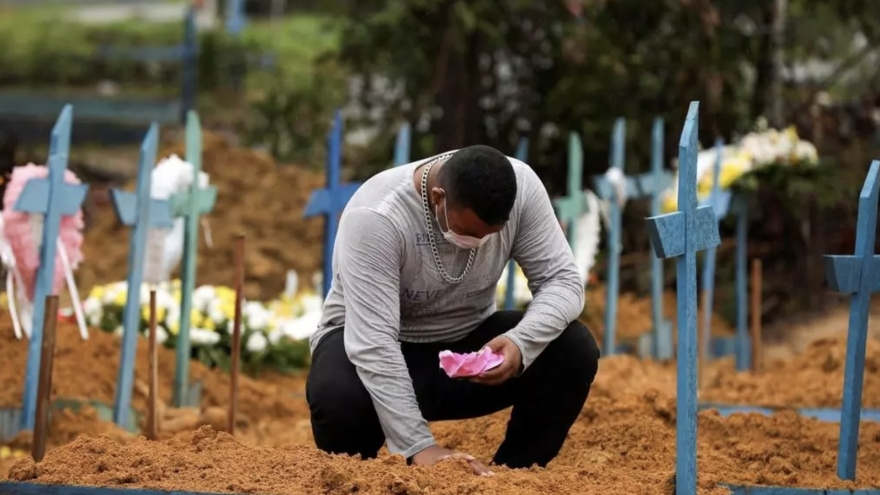 Brazil vượt Italy về số ca tử vong do Covid-19