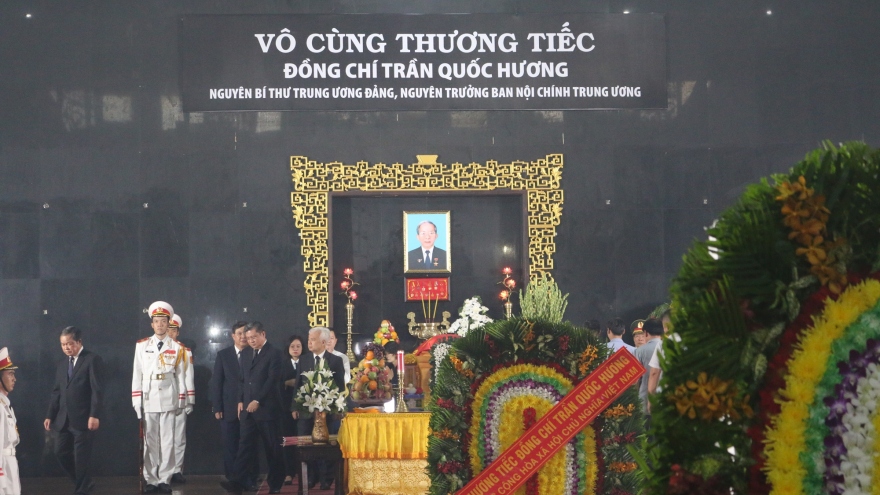 Lễ viếng nhà tình báo Mười Hương: Trang trọng và xúc động