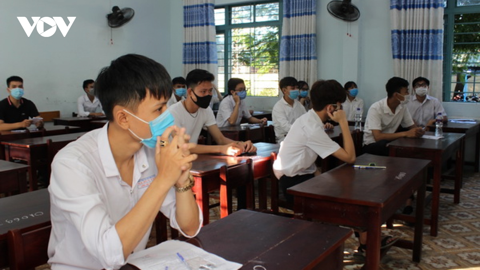 Quảng Nam bố trí phương tiện đưa đón và phòng thi riêng cho thí sinh F1, F2