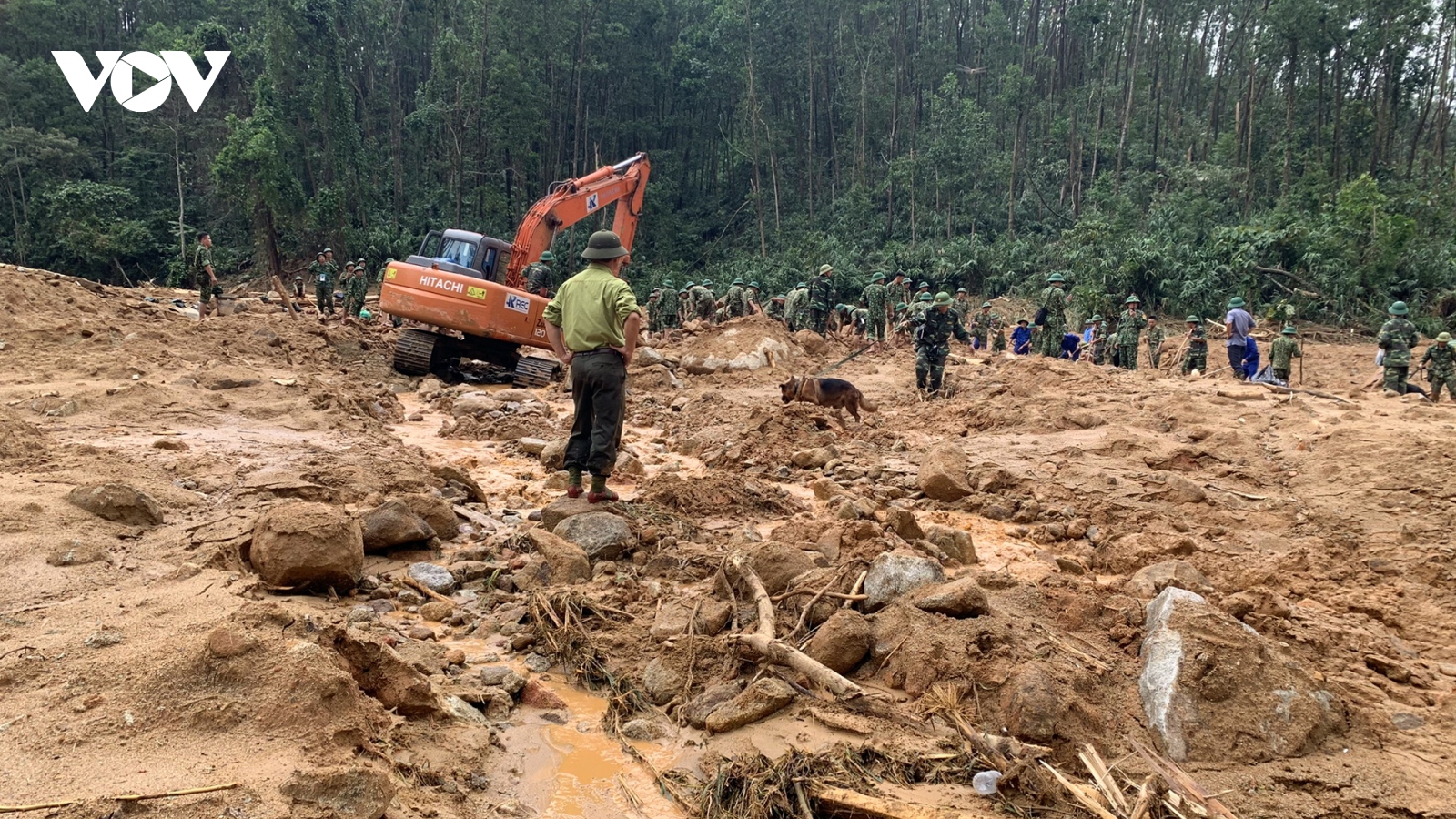 Đã tìm thấy 13 thi thể cán bộ, chiến sĩ bị nạn ở Trạm Quản lý rừng tiểu khu 67