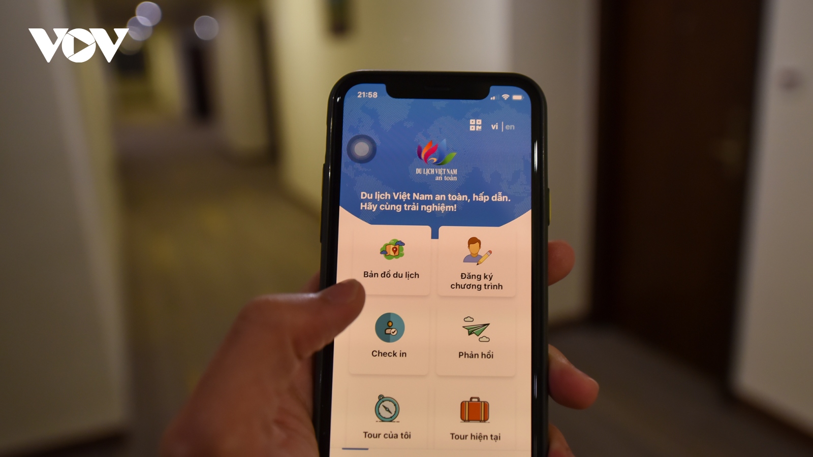 Ra mắt ứng dụng "Du lịch Việt Nam an toàn"