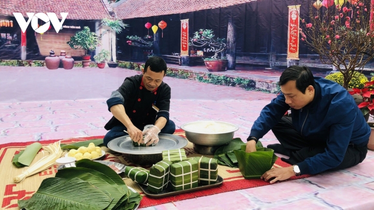 Tet space from bygone era recreated in Hanoi capital