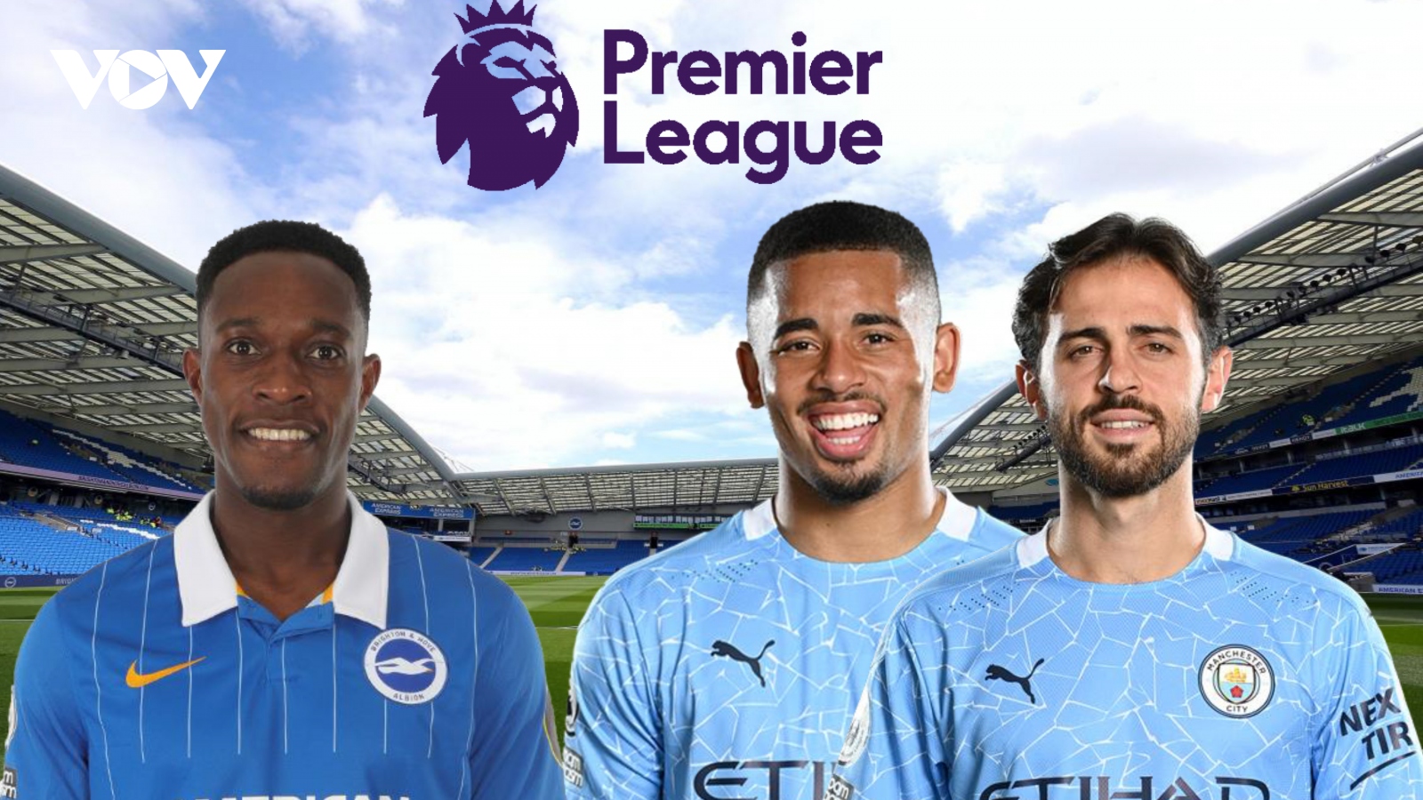 Dự đoán kết quả, đội hình xuất phát trận Brighton – Man City