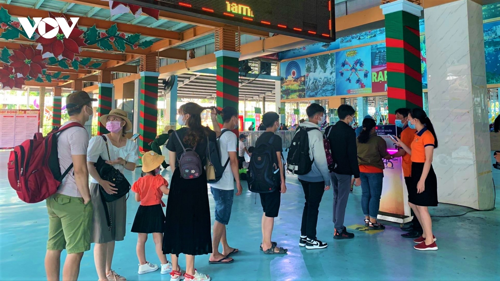 Khu vui chơi, khu du lịch tại TP.HCM tăng cường phòng chống dịch