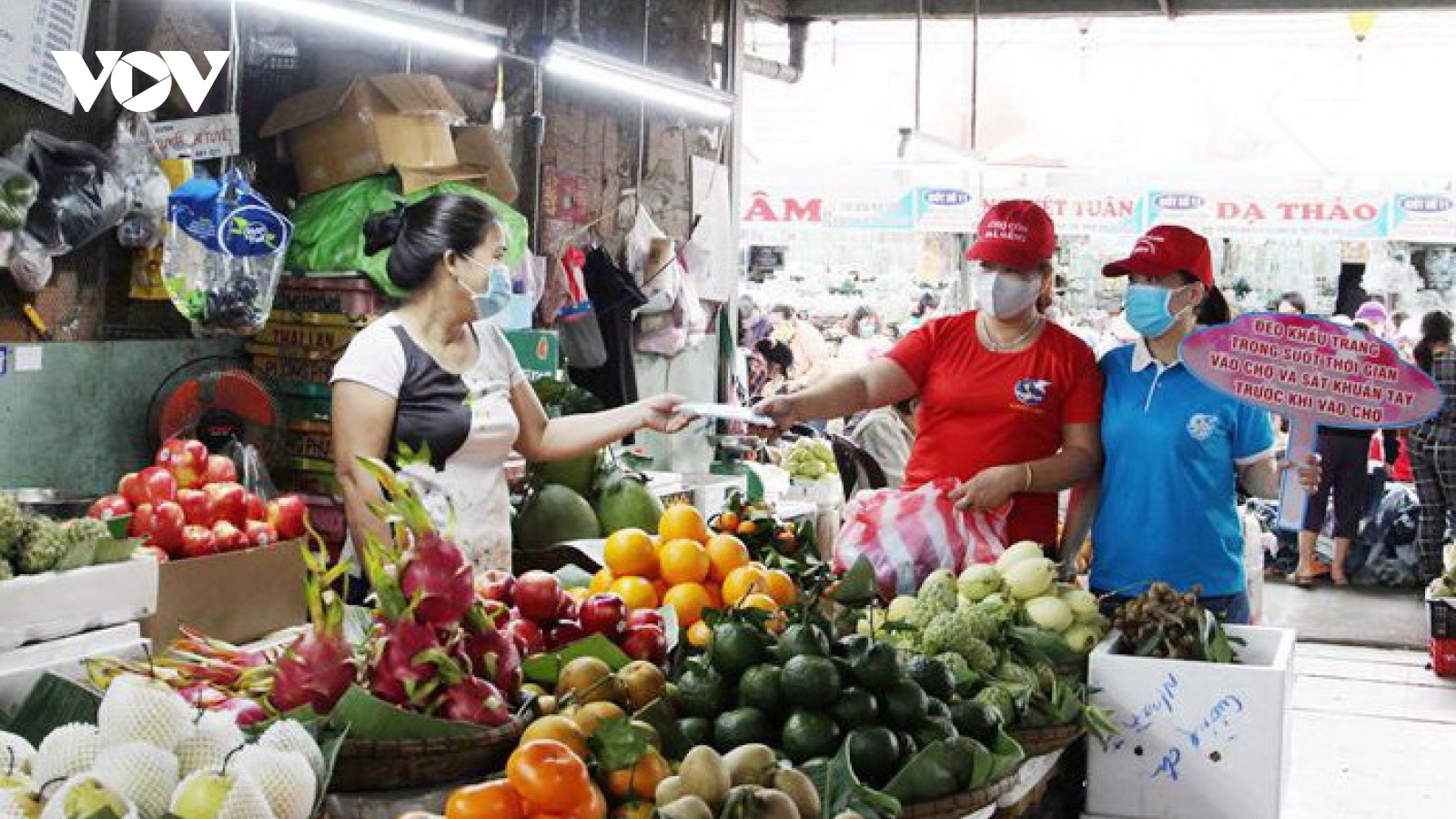 Đà Nẵng tăng cường phòng chống dịch Covid-19 tại các chợ, siêu thị