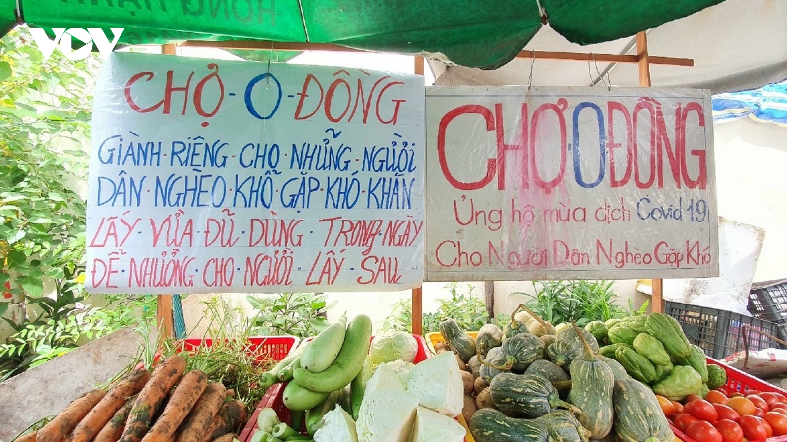 “Chợ 0 đồng” giúp người Cần Thơ khó khăn trong đại dịch Covid-19