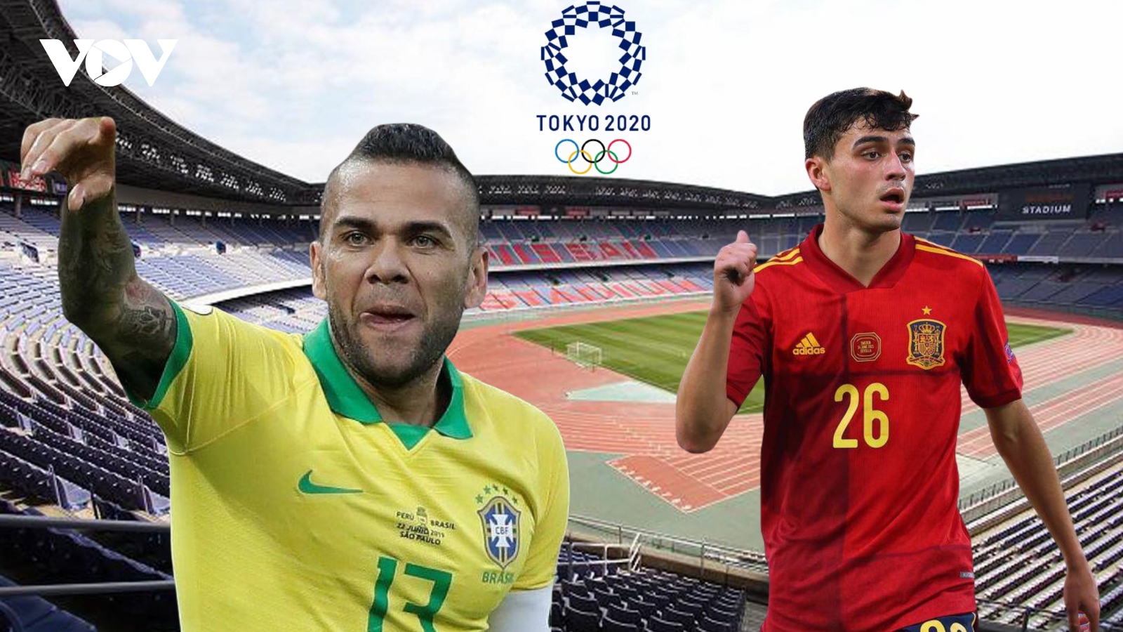 Dự đoán tỷ số, đội hình xuất phát trận Olympic Brazil - Olympic Tây Ban Nha