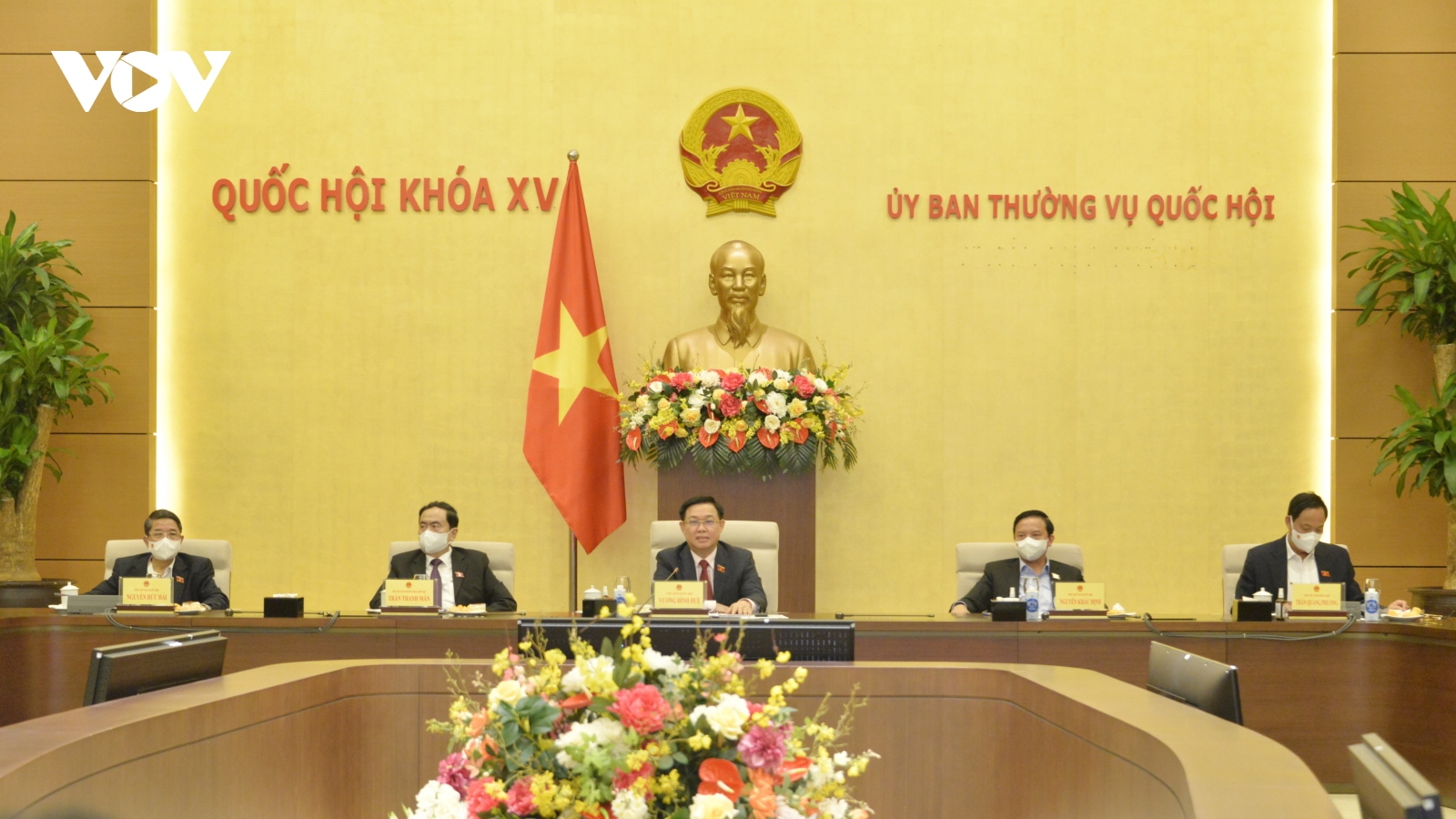 Chủ tịch Quốc hội chủ trì cuộc làm việc về công tác phục vụ kỳ họp Quốc hội