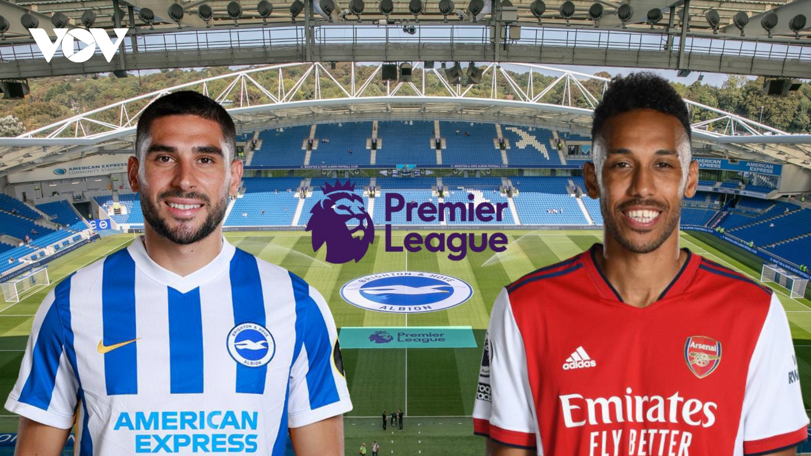 Dự đoán kết quả, đội hình xuất phát trận Brighton - Arsenal