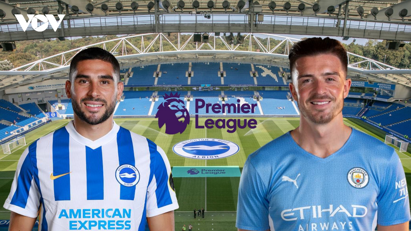 Dự đoán kết quả, đội hình xuất phát trận Brighton - Man City