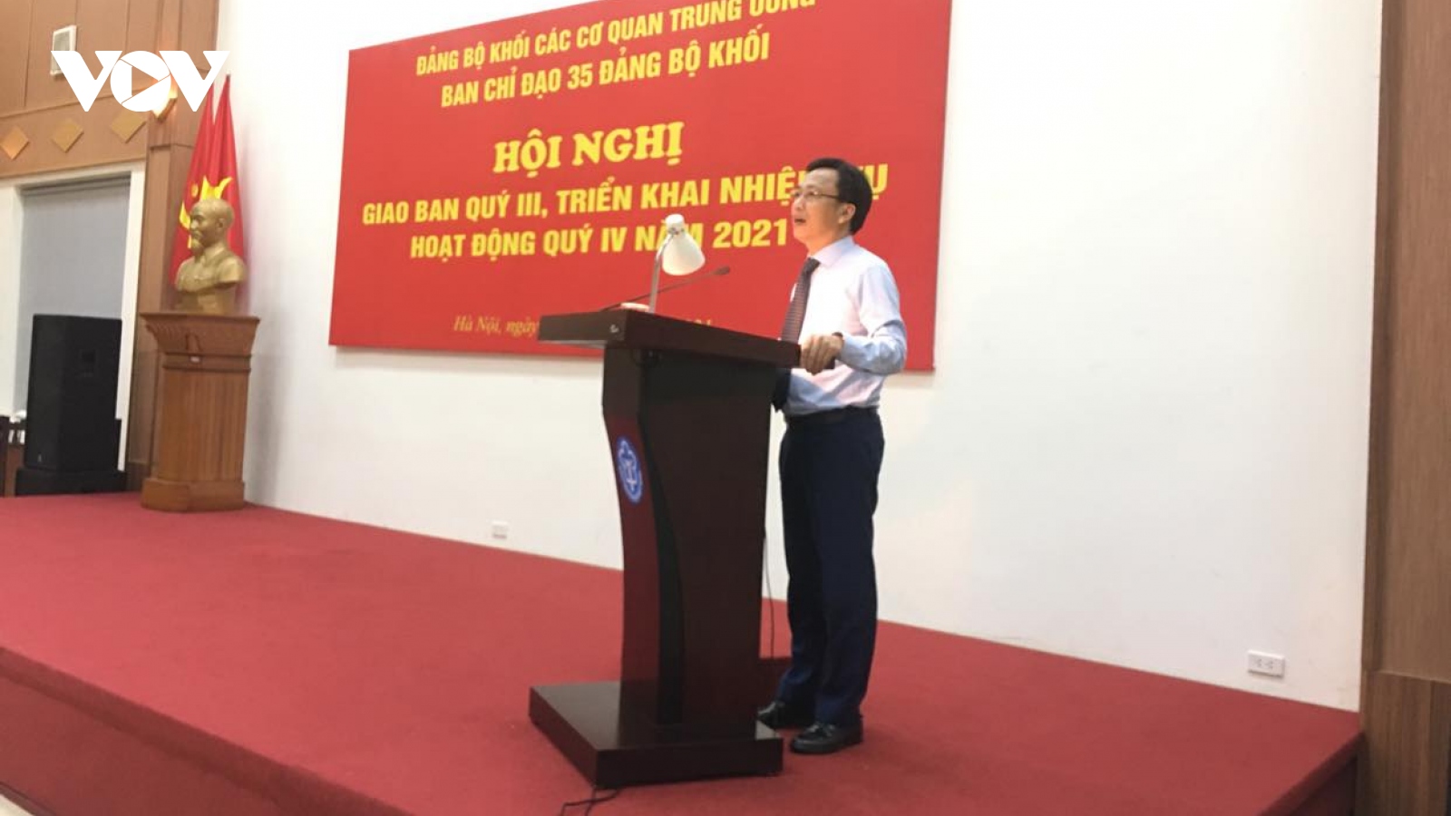 Hội nghị giao ban Ban Chỉ đạo 35 của Đảng ủy Khối các Cơ quan Trung ương