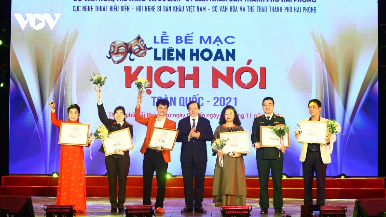 Bế mạc Liên hoan Sân khấu kịch nói toàn quốc năm 2021
