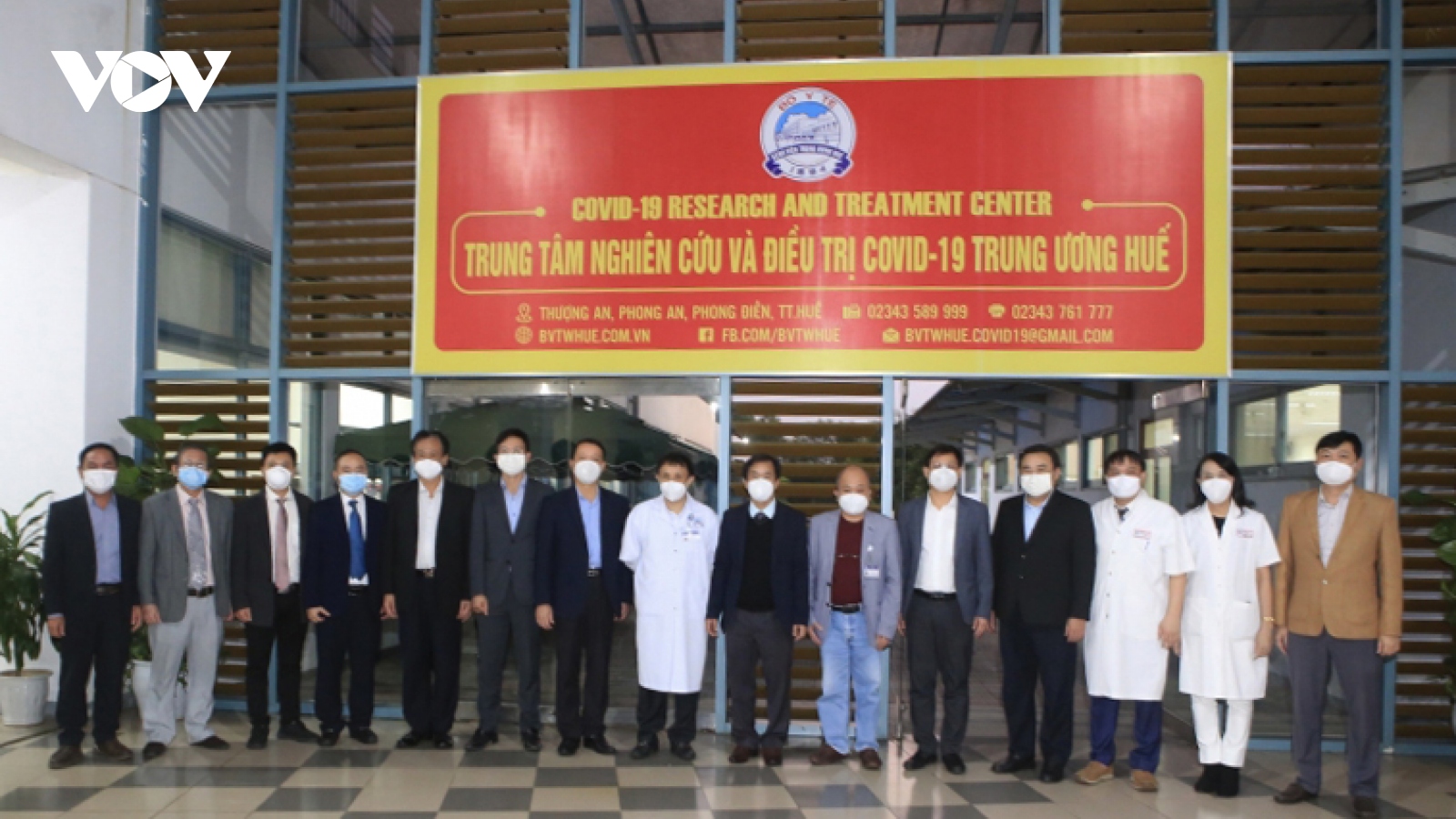 Đưa vào hoạt động Trung tâm nghiên cứu và điều trị Covid-19 Trung ương Huế