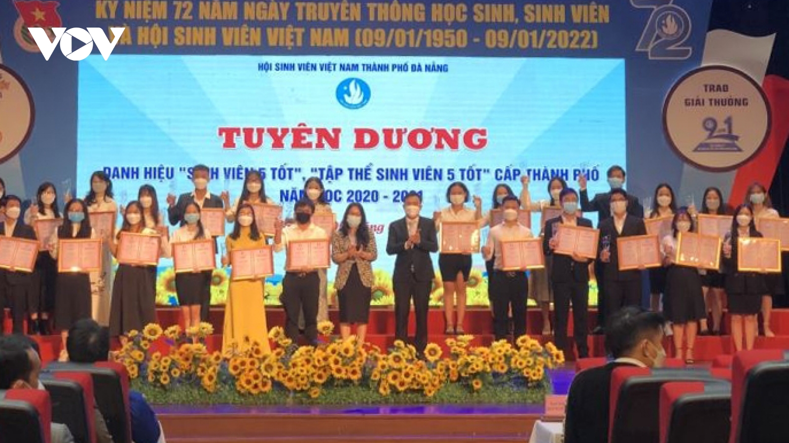 Đà Nẵng: Hơn 150 sinh viên đạt danh hiệu “Sinh viên 5 tốt” cấp thành phố