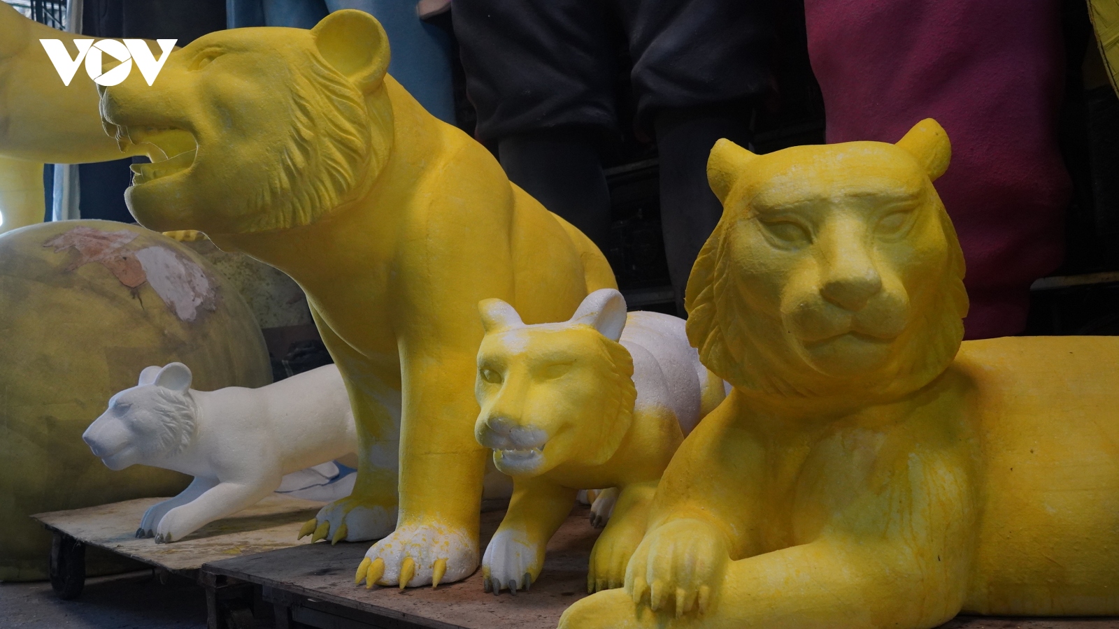 Gấp rút chuẩn bị thi công đường hoa Nguyễn Huệ phục vụ Tết Nguyên đán 2022