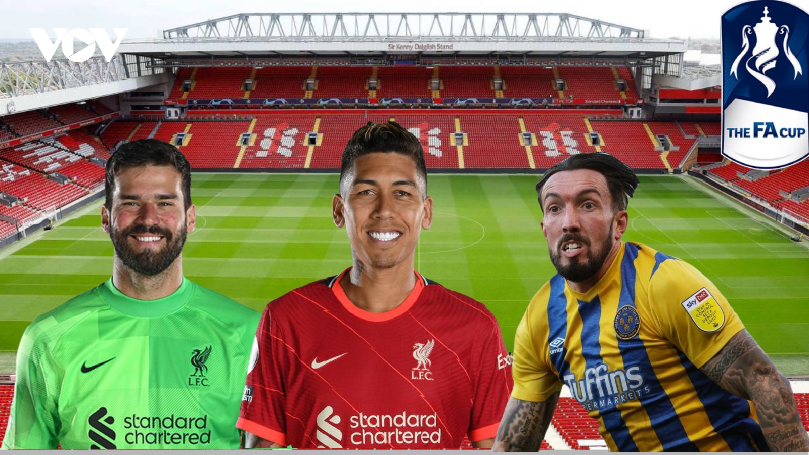 Dự đoán kết quả, đội hình xuất phát trận Liverpool - Shrewsbury