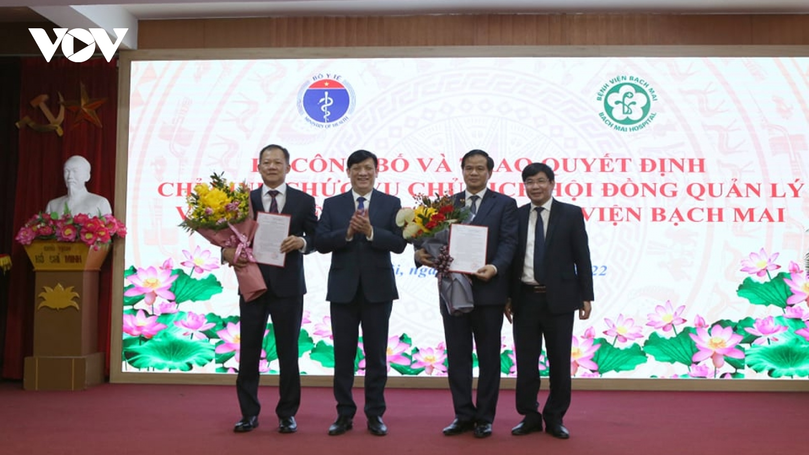 Chỉ định Chủ tịch Hội đồng quản lý và bổ nhiệm Giám đốc Bệnh viện Bạch Mai