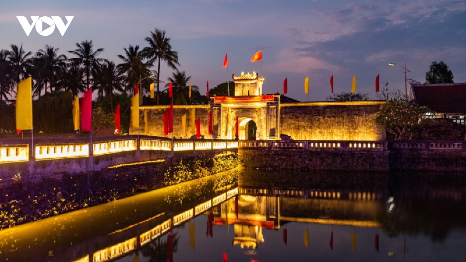 Huyền ảo Di tích Quốc gia đặc biệt tại Quảng Trị khi về đêm