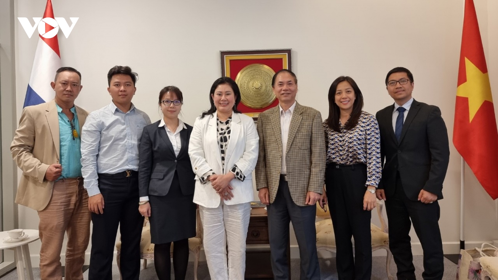 Đại sứ Phạm Việt Anh dự Triển lãm Công nghệ Hydro quốc tế tại Hà Lan