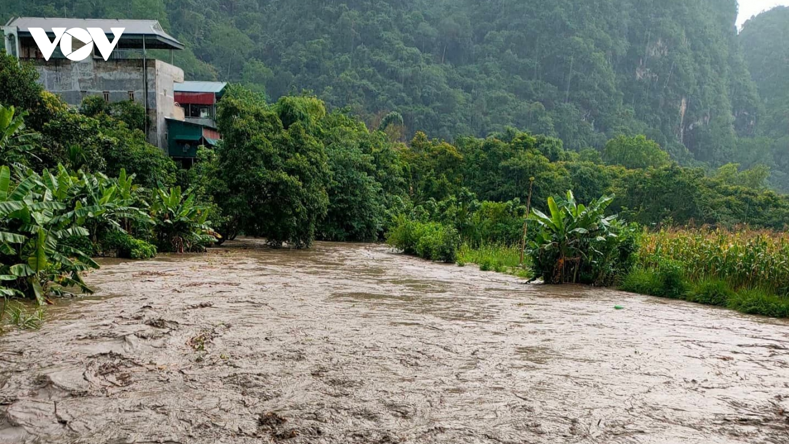 4 người dân tại Cao Bằng bị lũ cuốn mất tích