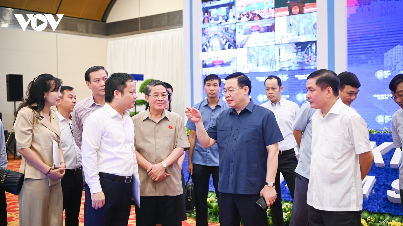 Chủ tịch Quốc hội kiểm tra công tác chuẩn bị tổ chức Diễn đàn Kinh tế - Xã hội