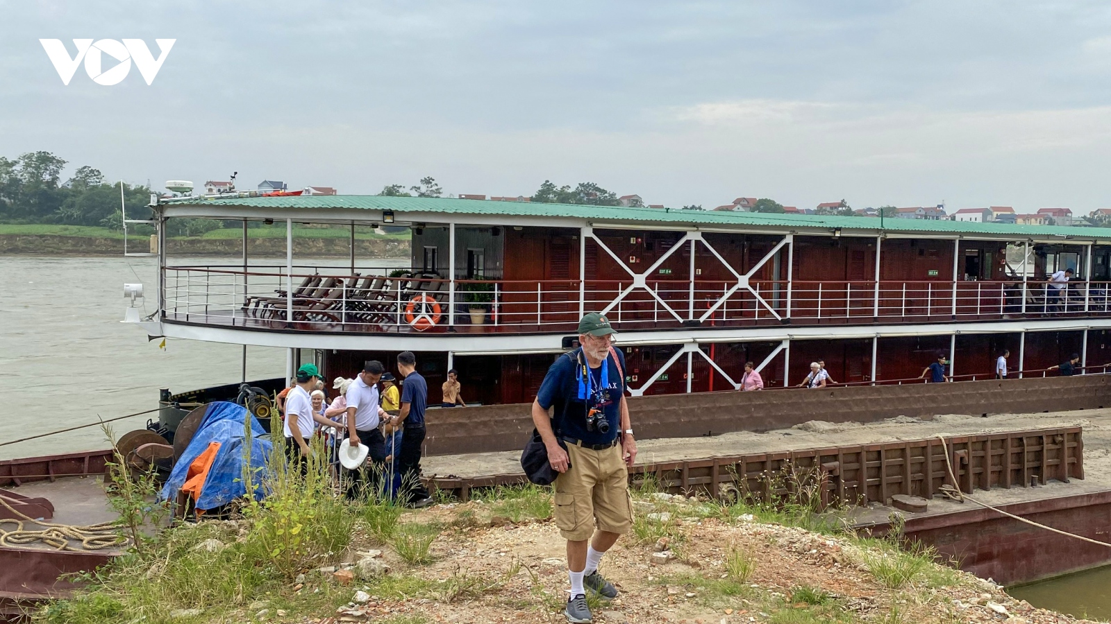 Khách quốc tế trở lại Phú Thọ bằng du thuyền đường sông