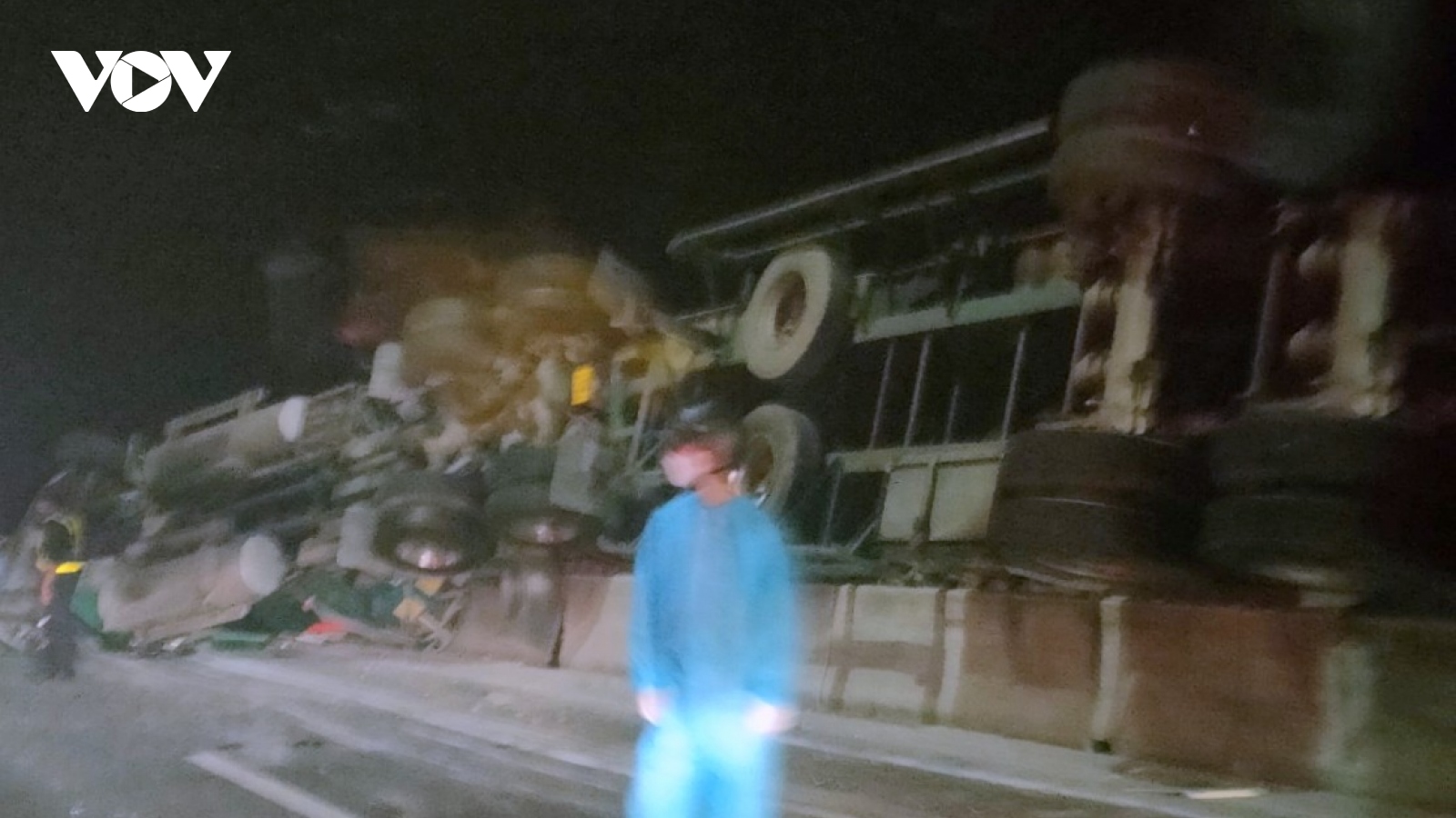 Vụ tai nạn trên cầu Vàm Cống thiệt hại hơn 200 triệu đồng