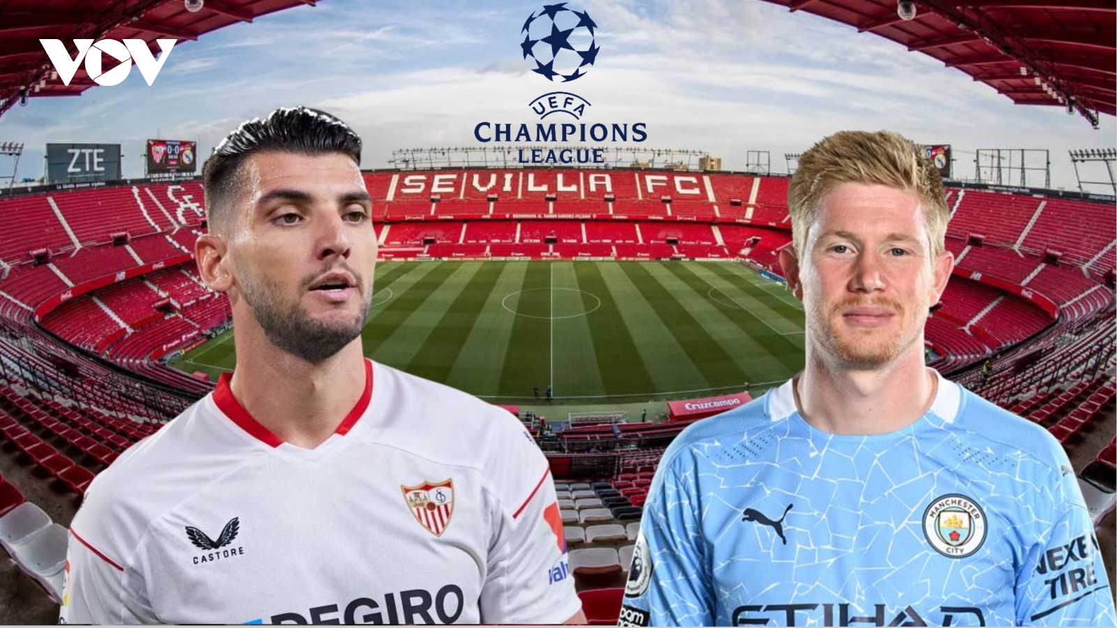 Dự đoán tỷ số, đội hình xuất phát trận Sevilla - Man City