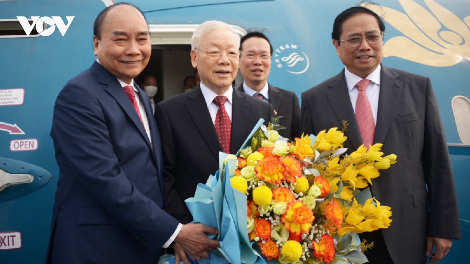 Tổng Bí thư Nguyễn Phú Trọng lên đường thăm chính thức nước CHND Trung Hoa