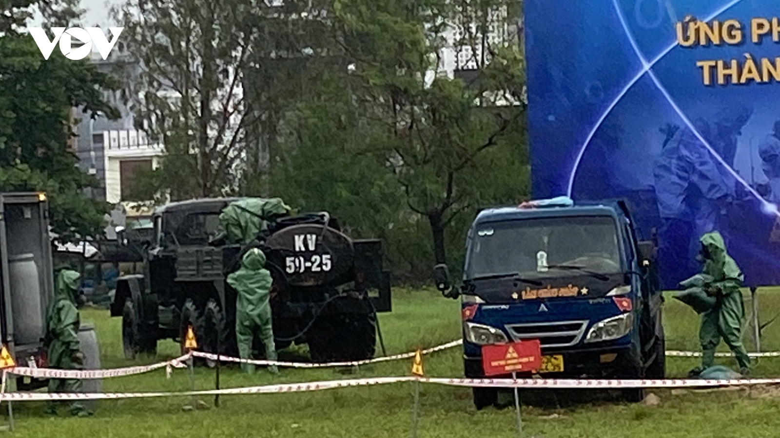 Đà Nẵng diễn tập sẵn sàng ứng phó sự cố bức xạ, hạt nhân