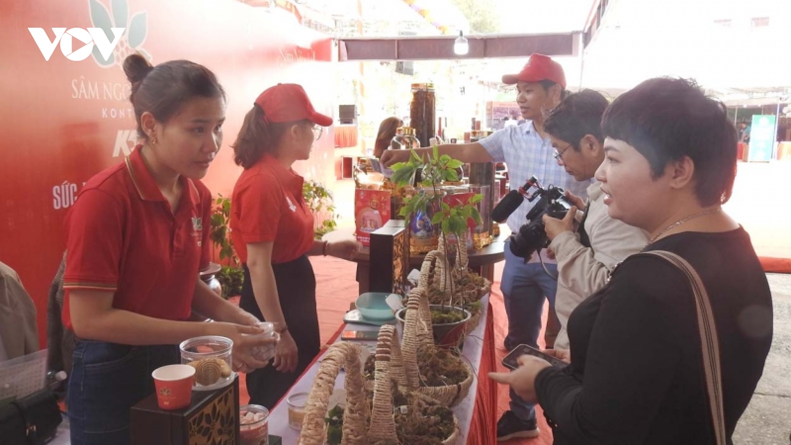 Kon Tum khai mạc Phiên chợ Sâm Ngọc Linh gắn với du lịch