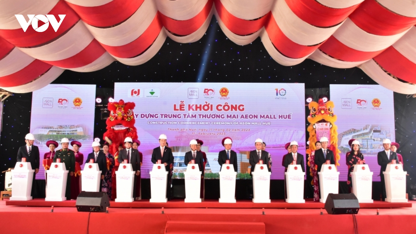 Khởi công Trung tâm thương mại Aeon Mall đầu tiên tại miền Trung