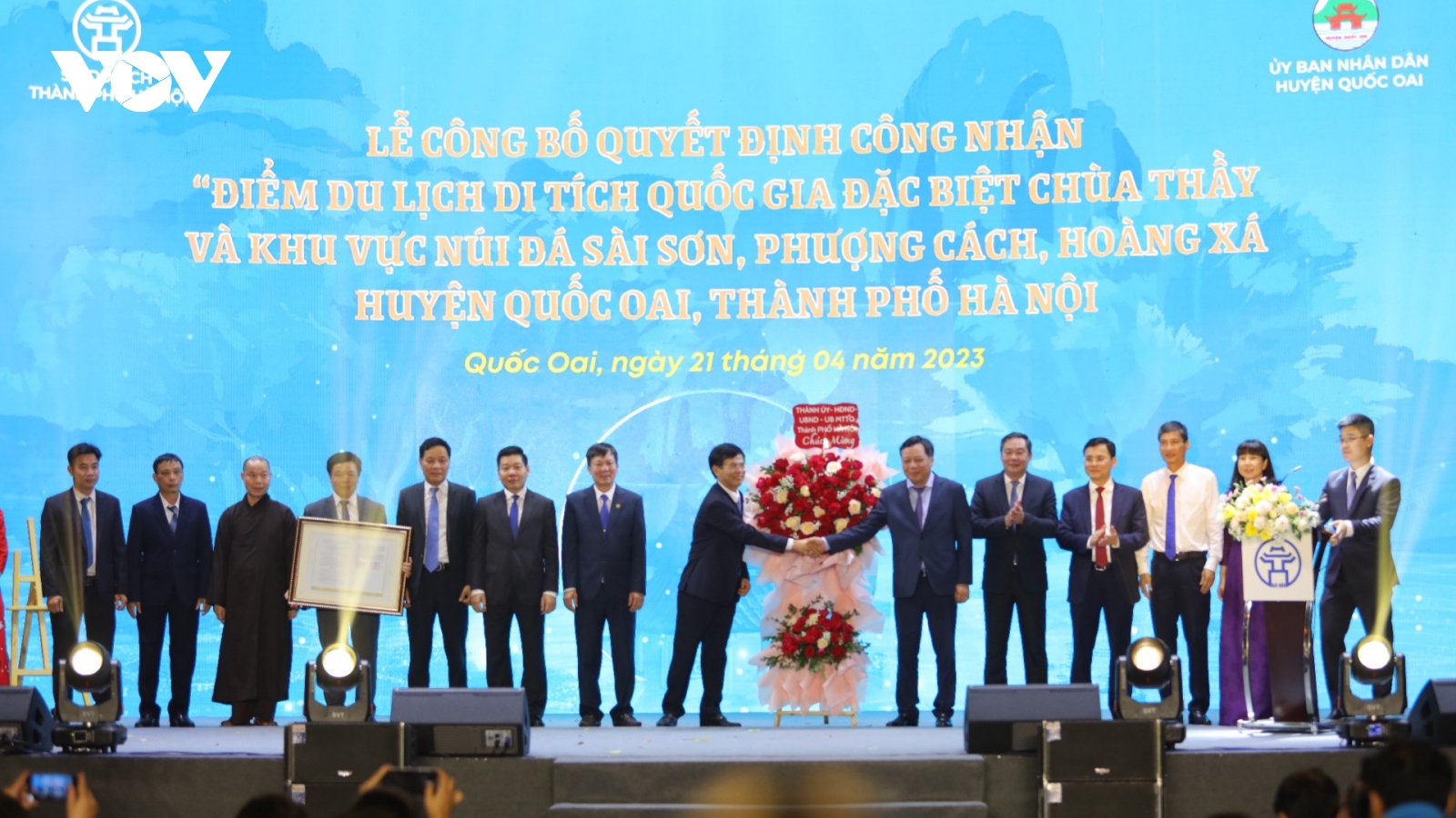 Chùa Thầy được công nhận là điểm du lịch Di tích Quốc gia đặc biệt