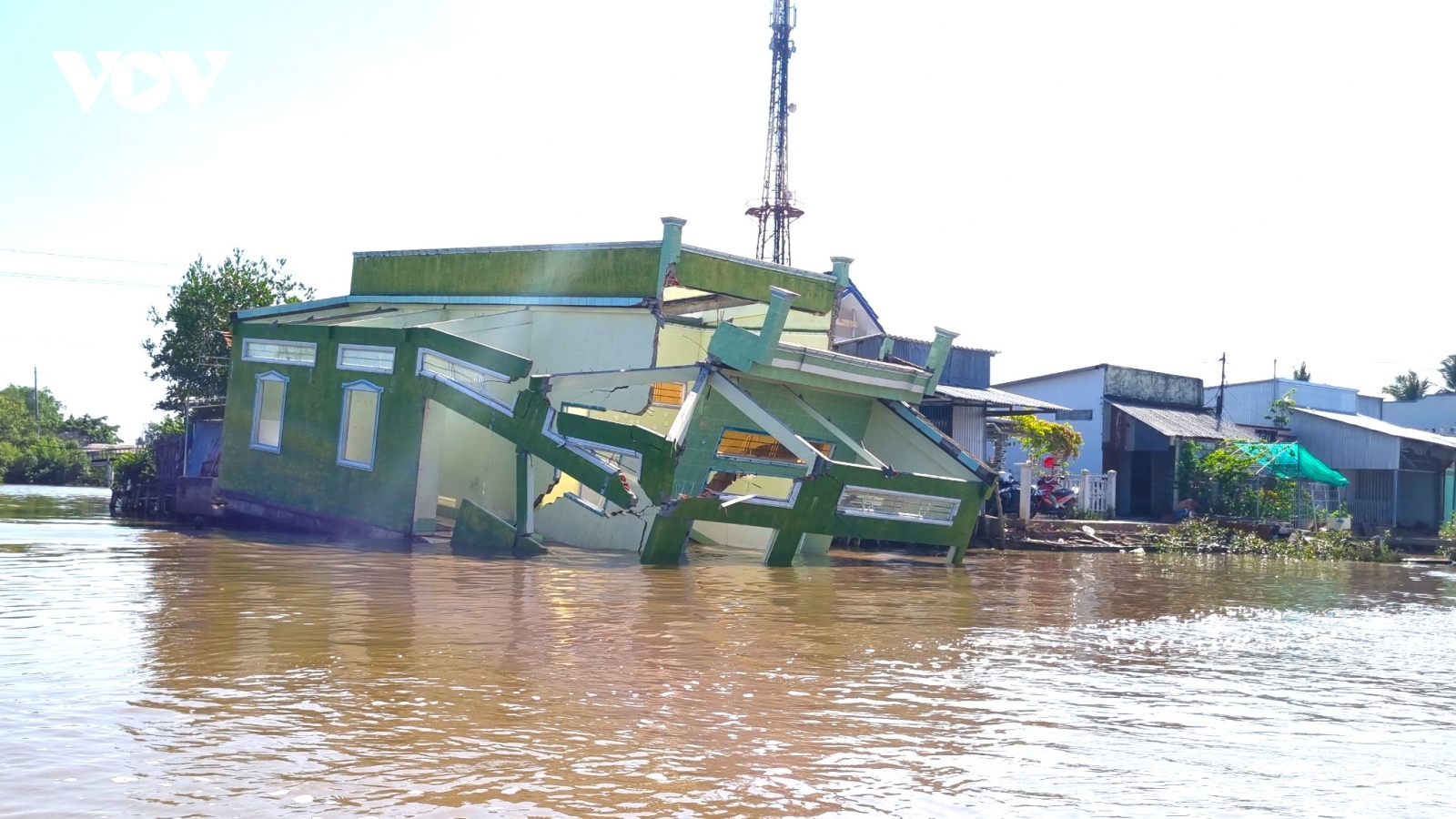 Một huyện tại Cà Mau bị sạt lở 45 lần từ đầu năm đến nay