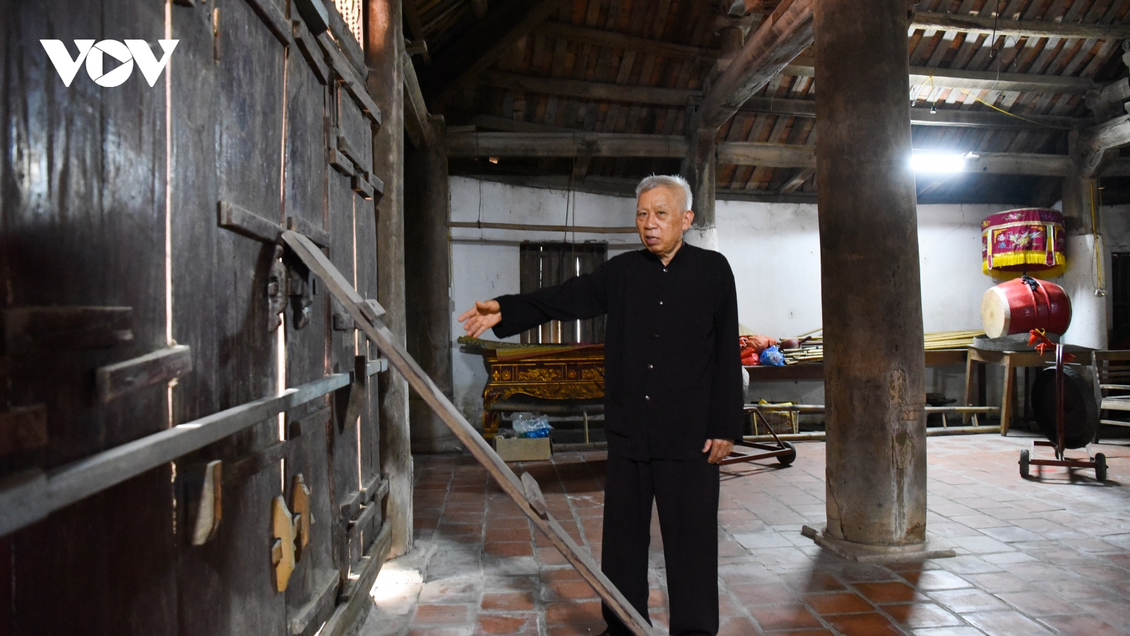 Cận cảnh di tích đình Đình Tổ ở Bắc Ninh xuống cấp, có nguy cơ đổ sập