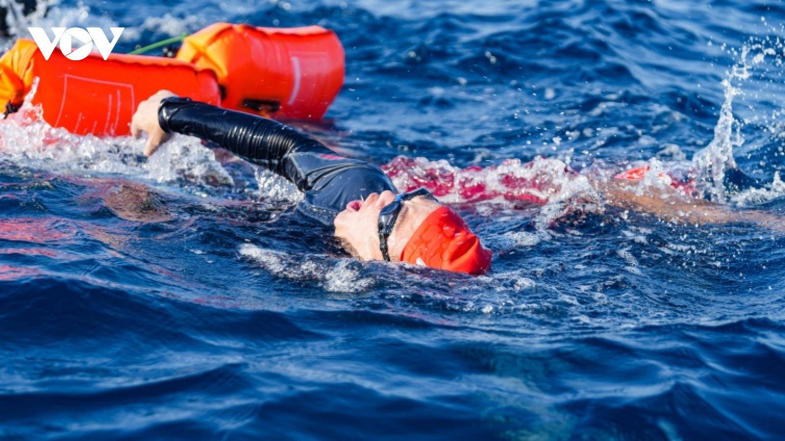 Giải Bơi vượt biển đầu tiên ở Việt Nam tổ chức tại đảo Lý Sơn